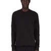 DRKSHDW FW25 CONCORDIANS CREWNECK-GENSER I SVART KOMPAKT TYKK TRØYE. DU02E7279RIGP-09