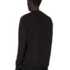 DRKSHDW FW25 CONCORDIANS CREWNECK-GENSER I SVART KOMPAKT TYKK TRØYE. DU02E7279RIGP-09