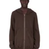 DRKSHDW FW25 CONCORDIANS JUMBO GIMP-HETTEGENSER I MØRK STØV SLUB FELPA DU02E7283FSL-78