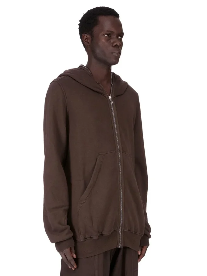 DRKSHDW FW25 CONCORDIANS JUMBO GIMP-HETTEGENSER I MØRK STØV SLUB FELPA DU02E7283FSL-78
