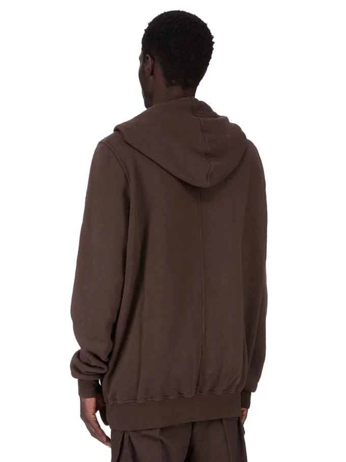 DRKSHDW FW25 CONCORDIANS JUMBO GIMP-HETTEGENSER I MØRK STØV SLUB FELPA DU02E7283FSL-78