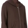 DRKSHDW FW25 CONCORDIANS JUMBO GIMP-HETTEGENSER I MØRK STØV SLUB FELPA DU02E7283FSL-78