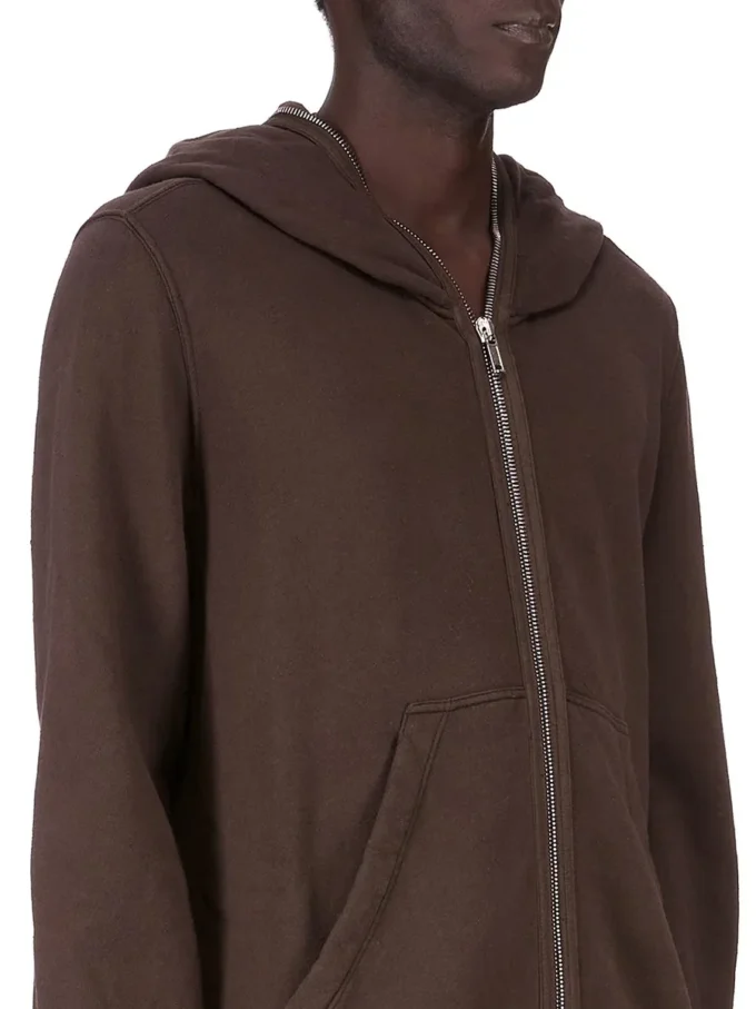 DRKSHDW FW25 CONCORDIANS JUMBO GIMP-HETTEGENSER I MØRK STØV SLUB FELPA DU02E7283FSL-78