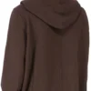 DRKSHDW FW25 CONCORDIANS JUMBO GIMP-HETTEGENSER I MØRK STØV SLUB FELPA DU02E7283FSL-78