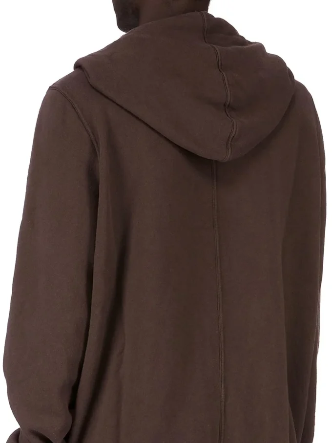 DRKSHDW FW25 CONCORDIANS JUMBO GIMP-HETTEGENSER I MØRK STØV SLUB FELPA DU02E7283FSL-78