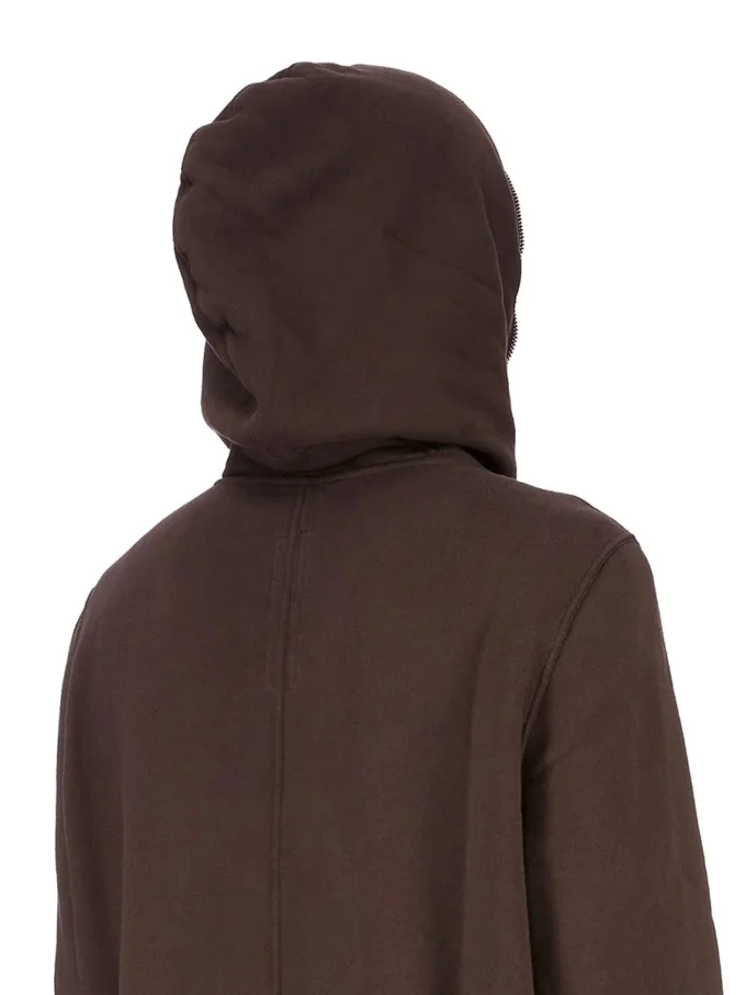 DRKSHDW FW25 CONCORDIANS JUMBO GIMP-HETTEGENSER I MØRK STØV SLUB FELPA DU02E7283FSL-78