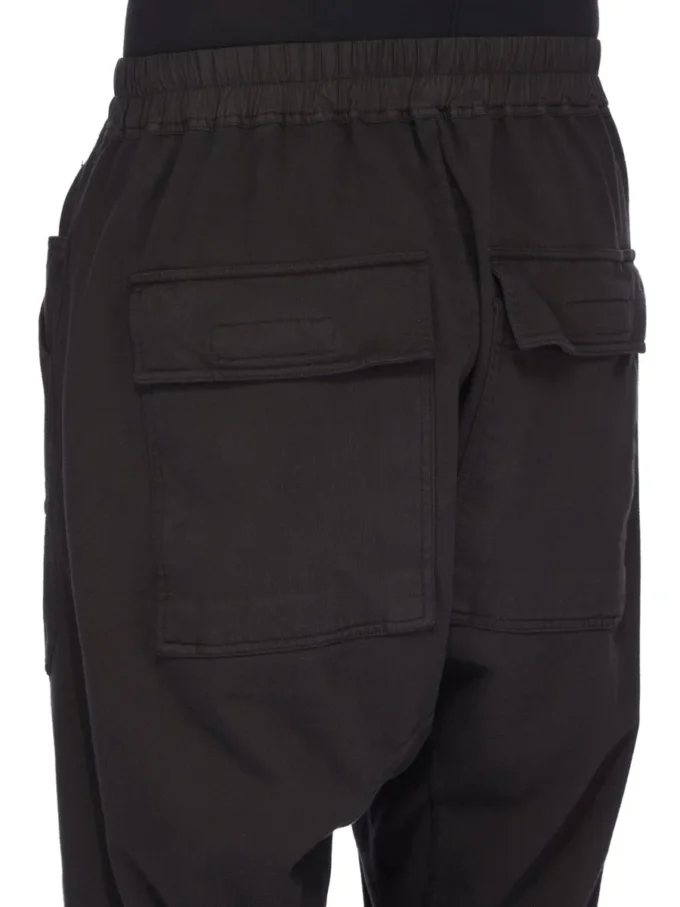 DRKSHDW FW25 CONCORDIANS KLASSISK CARGO-SNORRING I SVART KOMPAKT TYKK TRØYE DU02E7370RIG-09
