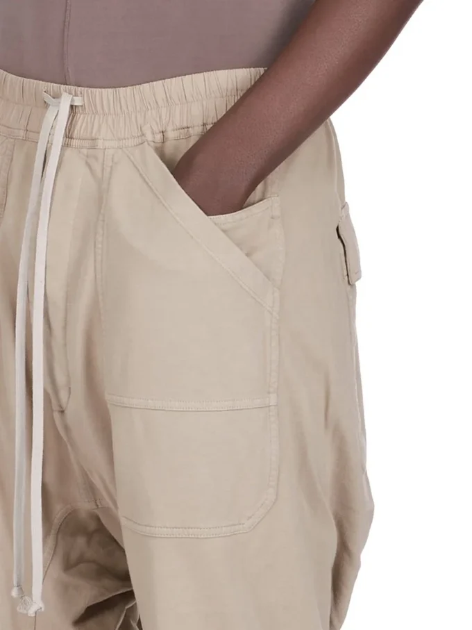 DRKSHDW FW25 CONCORDIANS KLASSISK CARGO-SNØRING I DIRTY PEARL KOMPAKT TYKK TRØYE DU02E7370RIG-88