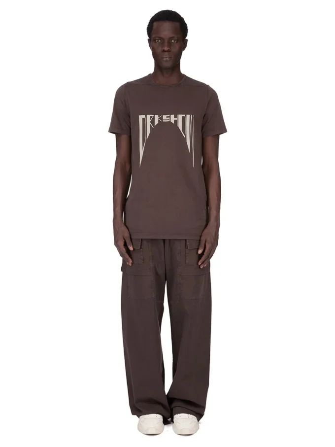 DRKSHDW FW25 CONCORDIANS NIVÅ T I DIRTY DARKDUST/PEAR MEDIUM TYKKT BOMULLSRØY DU02E7250RNEP4P-7808