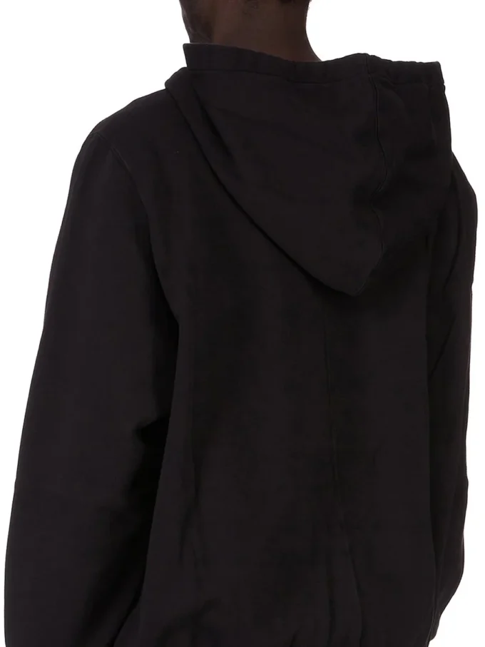 DRKSHDW FW25 CONCORDIANS OVERSIZED HETTEGENSER I SVART/PERLEFARGET FURKA HEAVY SWEATSHIRT DU02E7262FEP3P-0908