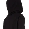 DRKSHDW FW25 CONCORDIANS OVERSIZED HETTEGENSER I SVART/PERLEFARGET FURKA HEAVY SWEATSHIRT DU02E7262FEP3P-0908