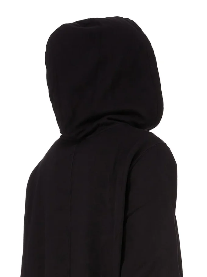 DRKSHDW FW25 CONCORDIANS OVERSIZED HETTEGENSER I SVART/PERLEFARGET FURKA HEAVY SWEATSHIRT DU02E7262FEP3P-0908