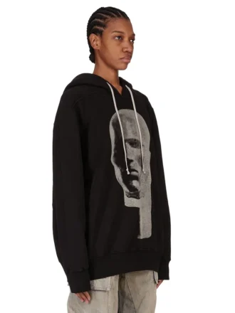 DRKSHDW FW25 CONCORDIANS OVERSIZED HETTEGENSER I SVART/PERLEGRUN SLUP FELPA DS02E7241FSLP1P-0908 DRKSHDW FW25 CONCORDIANS OVERSIZED HETTEGENSER I SVART/PERLEGRUN SLUP FELPA DS02E7241FSLP1P-0908