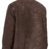 DRKSHDW FW25 CONCORDIANS SKJULT GLIDELÅSFRONTJEKKE I DRKDUST BØRSTET BOMULL. DU02E7775BMO-78