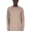 DRKSHDW FW25 CONCORDIANS TOMMY LS SWEAT I DIRTY PEARL DOBBELT BØRSTET TRØYE DU02E7292JDBP-88