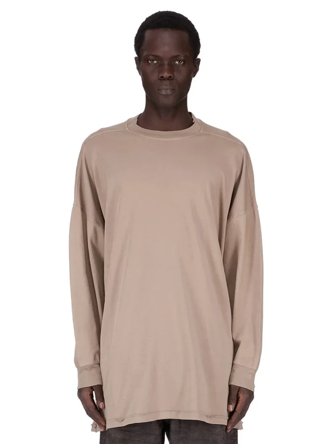 DRKSHDW FW25 CONCORDIANS TOMMY LS SWEAT I DIRTY PEARL DOBBELT BØRSTET TRØYE DU02E7292JDBP-88