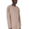 DRKSHDW FW25 CONCORDIANS TOMMY LS SWEAT I DIRTY PEARL DOBBELT BØRSTET TRØYE DU02E7292JDBP-88