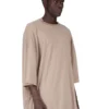 DRKSHDW FW25 CONCORDIANS TOMMY T I DIRTY PEARL DOBBELT BØRSTET TRØYE DU02E7259JDB-88
