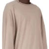 DRKSHDW FW25 CONCORDIANS TOMMY T I DIRTY PEARL DOBBELT BØRSTET TRØYE DU02E7259JDB-88