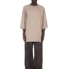 DRKSHDW FW25 CONCORDIANS TOMMY T I DIRTY PEARL DOBBELT BØRSTET TRØYE DU02E7259JDB-88