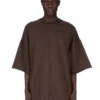 DRKSHDW FW25 CONCORDIANS TOMMY T I MØRK STØV KOMPAKT TYKK TRØYE DU02E7259RIG-78