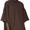 DRKSHDW FW25 CONCORDIANS TOMMY T I MØRK STØV KOMPAKT TYKK TRØYE DU02E7259RIG-78