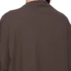DRKSHDW FW25 CONCORDIANS TOMMY T I MØRK STØV/PERLEGRYNT MEDIUM TYKT BOMULLSRØY DU02E7259RNEP2-7808