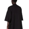 DRKSHDW FW25 CONCORDIANS TOMMY T-skjorte i svart/perlefarget medium bomullsjersey DU02E7259RNEP2-0908
