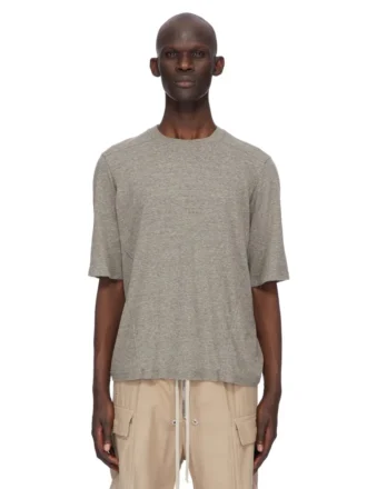 DRKSHDW FW25 CONCORDIANS WALRUS T-skjorte i melert grått, gråmelert jersey DU02E7252JGM-178