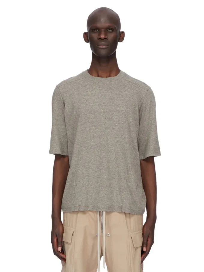 DRKSHDW FW25 CONCORDIANS WALRUS T-skjorte i melert grått, gråmelert jersey DU02E7252JGM-178