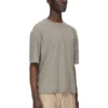 DRKSHDW FW25 CONCORDIANS WALRUS T-skjorte i melert grått, gråmelert jersey DU02E7252JGM-178