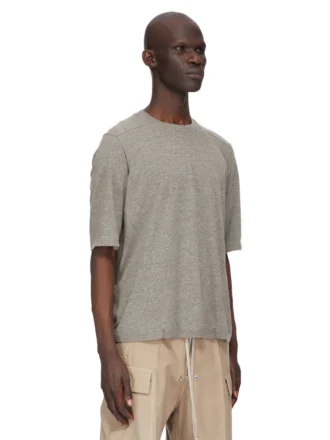 DRKSHDW FW25 CONCORDIANS WALRUS T-skjorte i melert grått, gråmelert jersey DU02E7252JGM-178