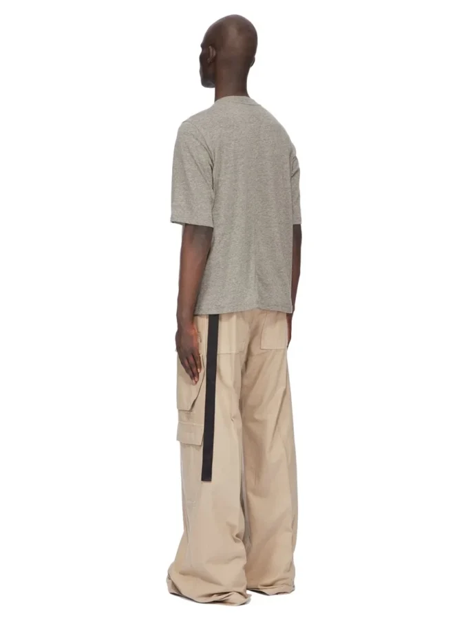 DRKSHDW FW25 CONCORDIANS WALRUS T-skjorte i melert grått, gråmelert jersey DU02E7252JGM-178
