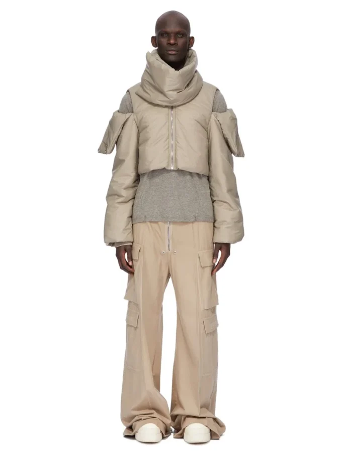 DRKSHDW FW25 CONCORDIANS WALRUS T-skjorte i melert grått, gråmelert jersey DU02E7252JGM-178