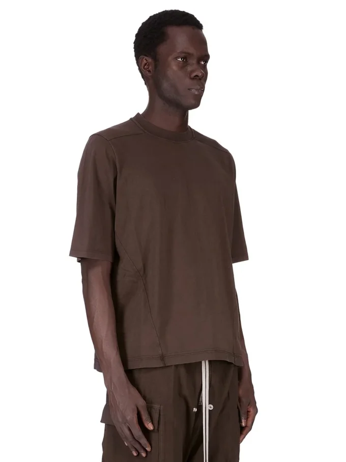 DRKSHDW FW25 CONCORDIANS WALRUS T-skjorte i mørkt støv, medium tykt bomullsjersey DU02E7252RNP-78