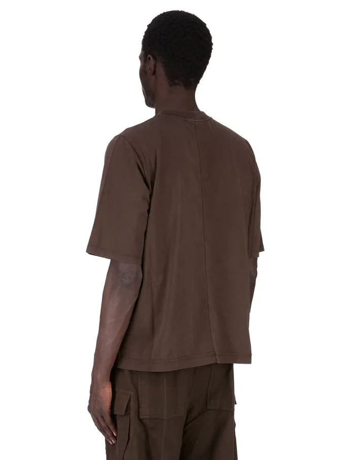 DRKSHDW FW25 CONCORDIANS WALRUS T-skjorte i mørkt støv, medium tykt bomullsjersey DU02E7252RNP-78