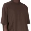 DRKSHDW FW25 CONCORDIANS WALRUS T-skjorte i mørkt støv, medium tykt bomullsjersey DU02E7252RNP-78
