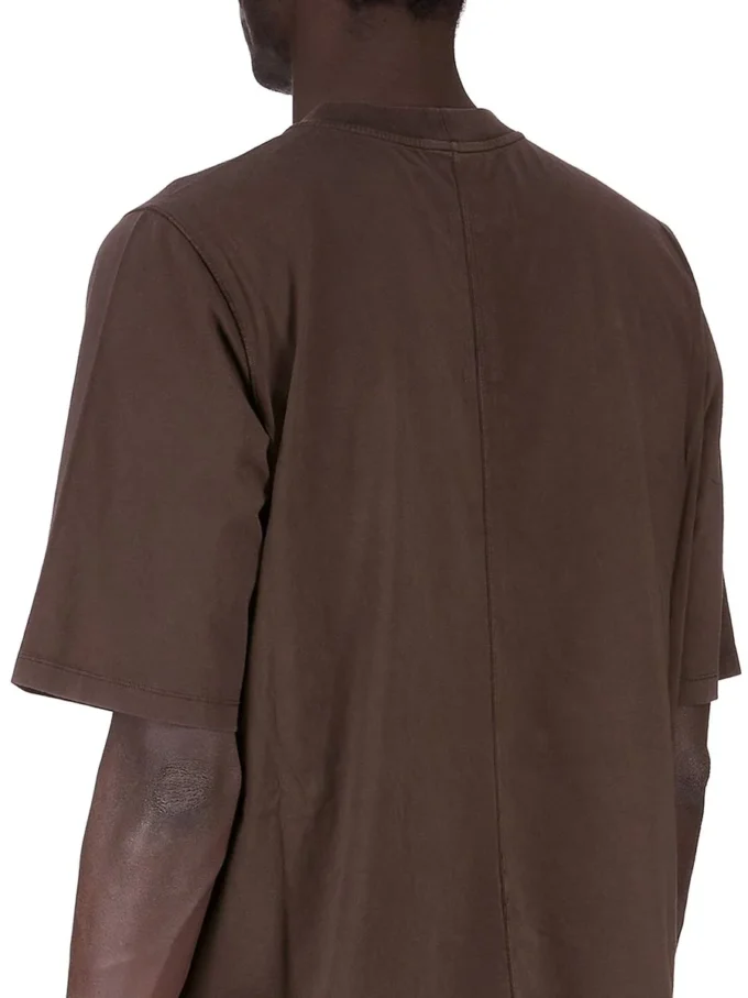DRKSHDW FW25 CONCORDIANS WALRUS T-skjorte i mørkt støv, medium tykt bomullsjersey DU02E7252RNP-78