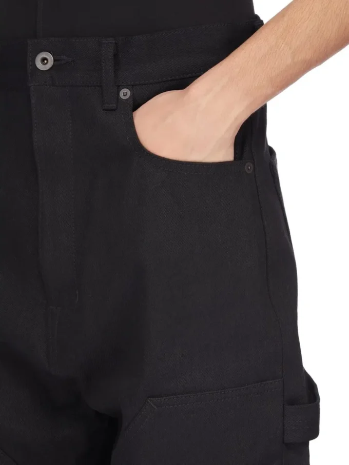 RICK OWENS – BUKSER DL02E2387HBLKJP-09