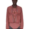 RICK OWENS FW25 CONCORDIANS CARGO JKT I PALASINTRE, MATT NYLON. RU02E1762MT-13
