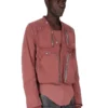 RICK OWENS FW25 CONCORDIANS CARGO JKT I PALASINTRE, MATT NYLON. RU02E1762MT-13