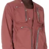 RICK OWENS FW25 CONCORDIANS CARGO JKT I PALASINTRE, MATT NYLON. RU02E1762MT-13