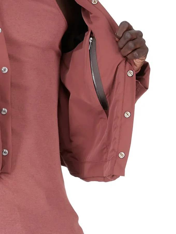 RICK OWENS FW25 CONCORDIANS CARGO JKT I PALASINTRE, MATT NYLON. RU02E1762MT-13