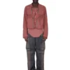 RICK OWENS FW25 CONCORDIANS CARGO JKT I PALASINTRE, MATT NYLON. RU02E1762MT-13
