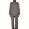 RICK OWENS FW25 CONCORDIANS CATERING GETH JEANS I STØVET ULLDRILLE. RU02E1333WD-34
