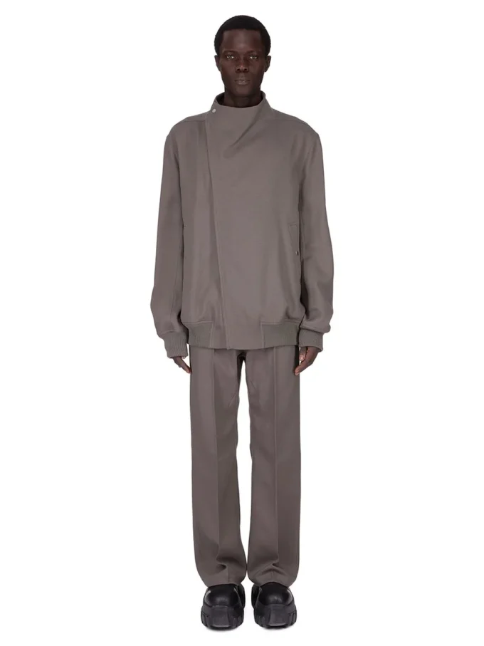RICK OWENS FW25 CONCORDIANS CATERING GETH JEANS I STØVET ULLDRILLE. RU02E1333WD-34
