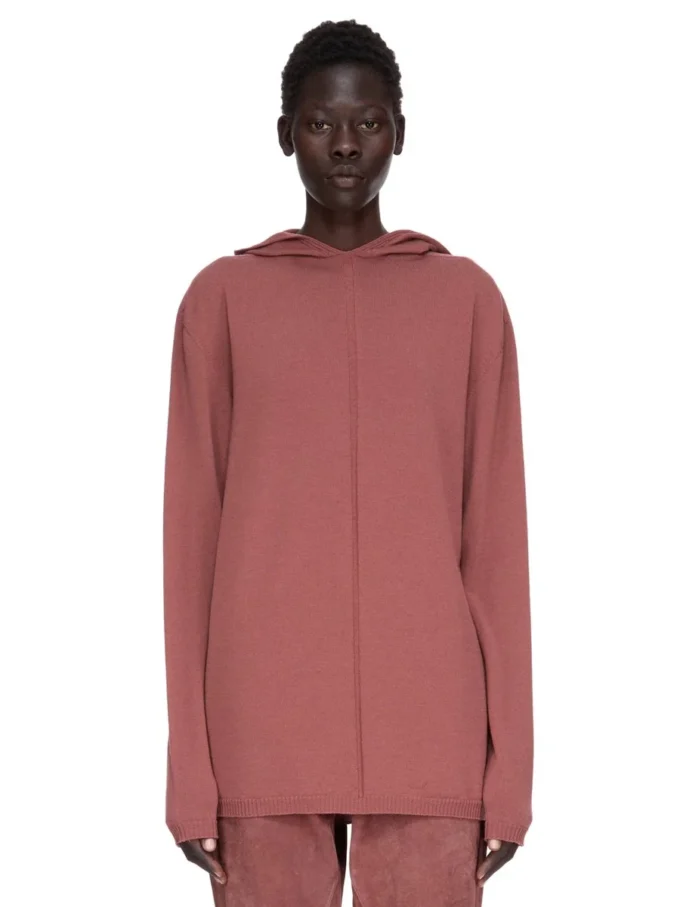 RICK OWENS FW25 CONCORDIANS OVERSIZED HETTEGENSER I LETT RASATO-STRIKK I PALASINTRE. RP02E4613M-13