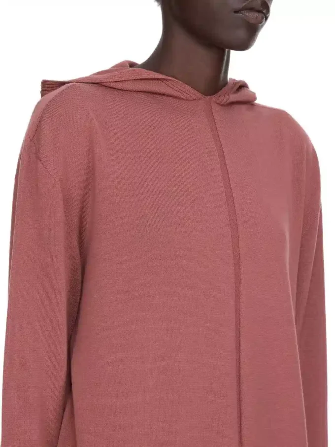 RICK OWENS FW25 CONCORDIANS OVERSIZED HETTEGENSER I LETT RASATO-STRIKK I PALASINTRE. RP02E4613M-13