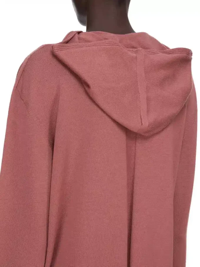 RICK OWENS FW25 CONCORDIANS OVERSIZED HETTEGENSER I LETT RASATO-STRIKK I PALASINTRE. RP02E4613M-13