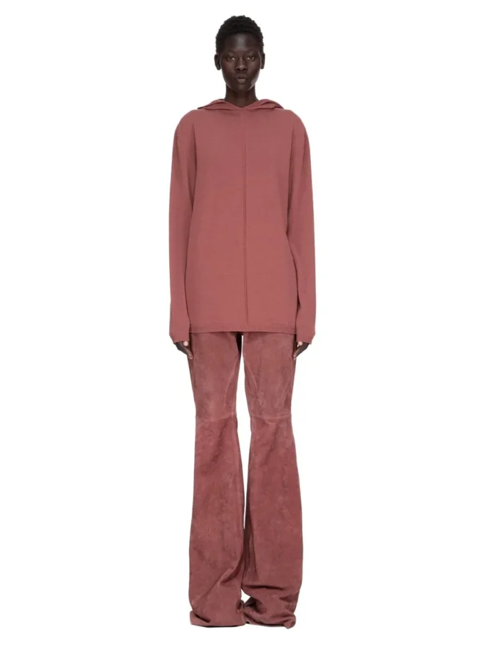 RICK OWENS FW25 CONCORDIANS OVERSIZED HETTEGENSER I LETT RASATO-STRIKK I PALASINTRE. RP02E4613M-13